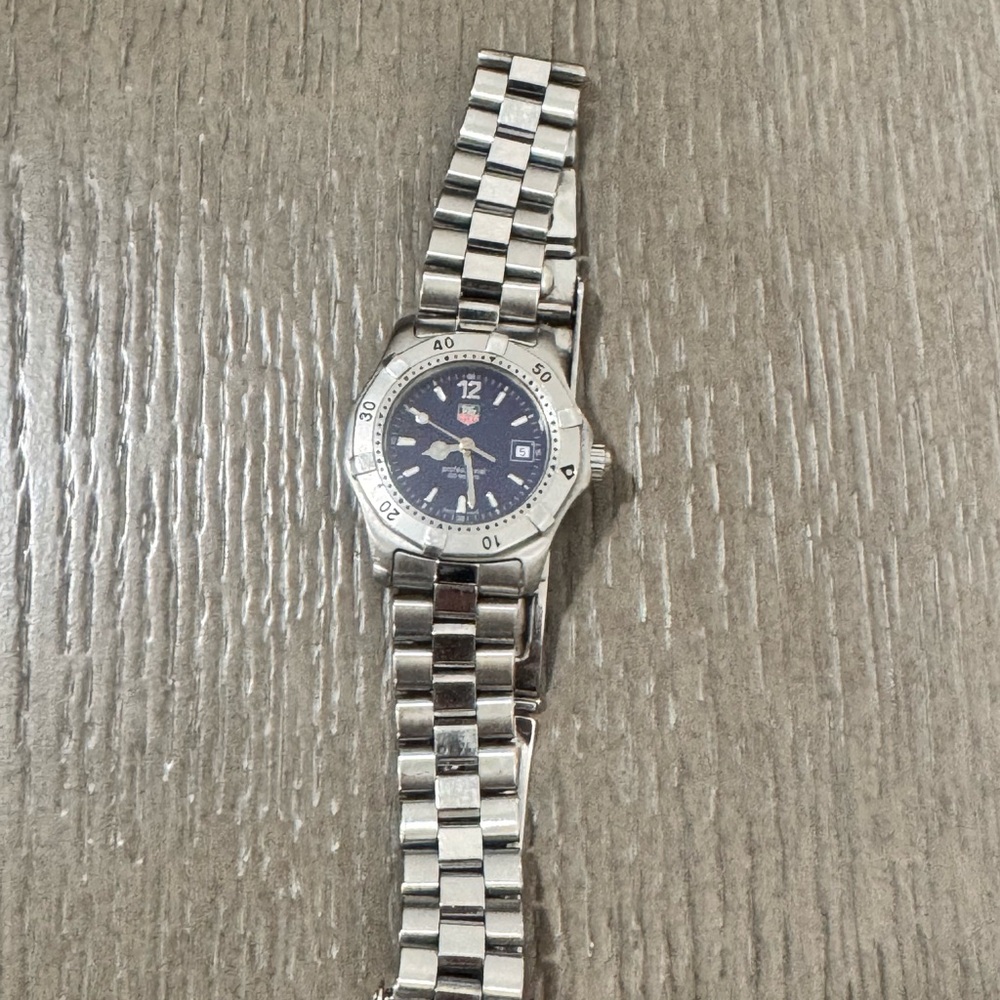 Tag Heuer Silver and Blue Women's Watch - Picture 7 of 14